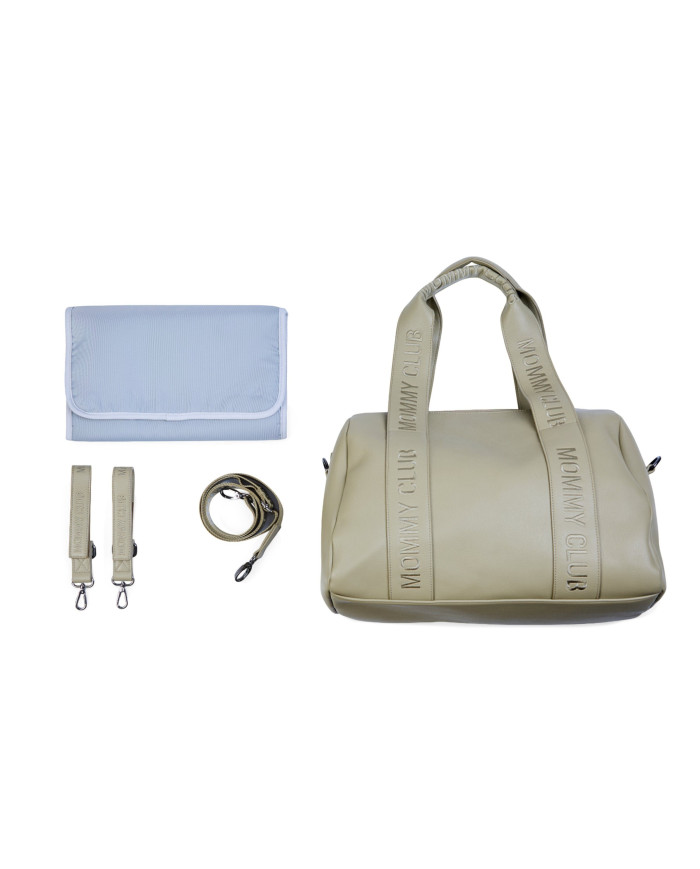 CHILDHOME MOMMY CLUB MAMOS KREPŠYS, SIGNATURE SIMILI LEATHER GREEN - Image 4
