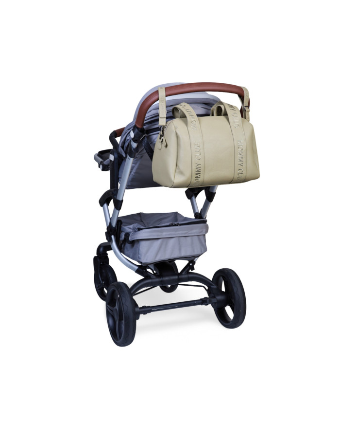 CHILDHOME MOMMY CLUB MAMOS KREPŠYS, SIGNATURE SIMILI LEATHER GREEN - Image 6