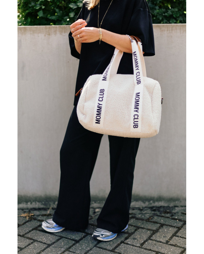 CHILDHOME MOMMY CLUB MAMOS KREPŠYS, SIGNATURE TEDDY OFF WHITE - Image 6