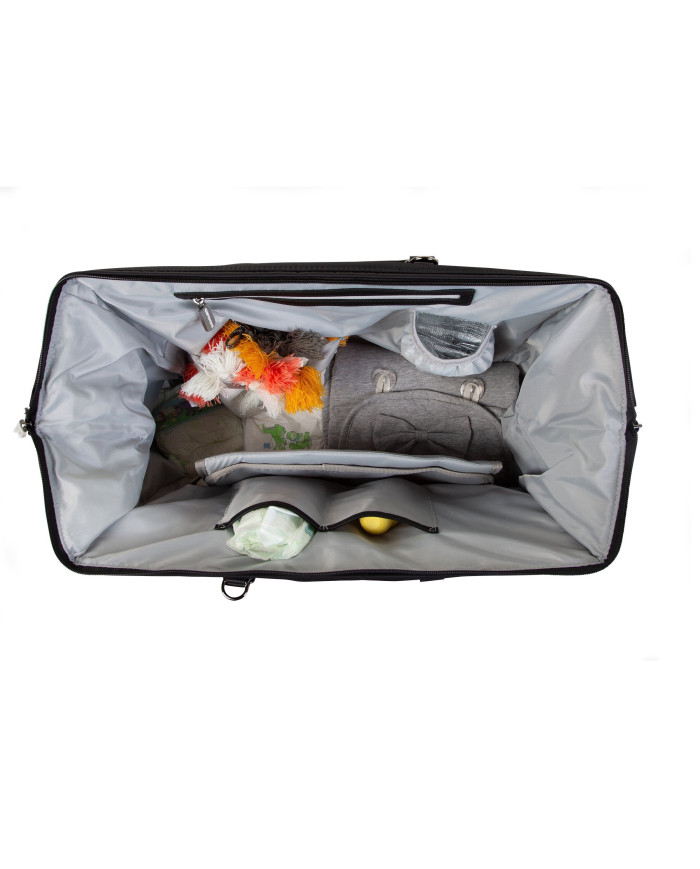 CHILDHOME TĖČIO REIKMENŲ KREPŠYS DADDY BAG, BLACK - Image 4