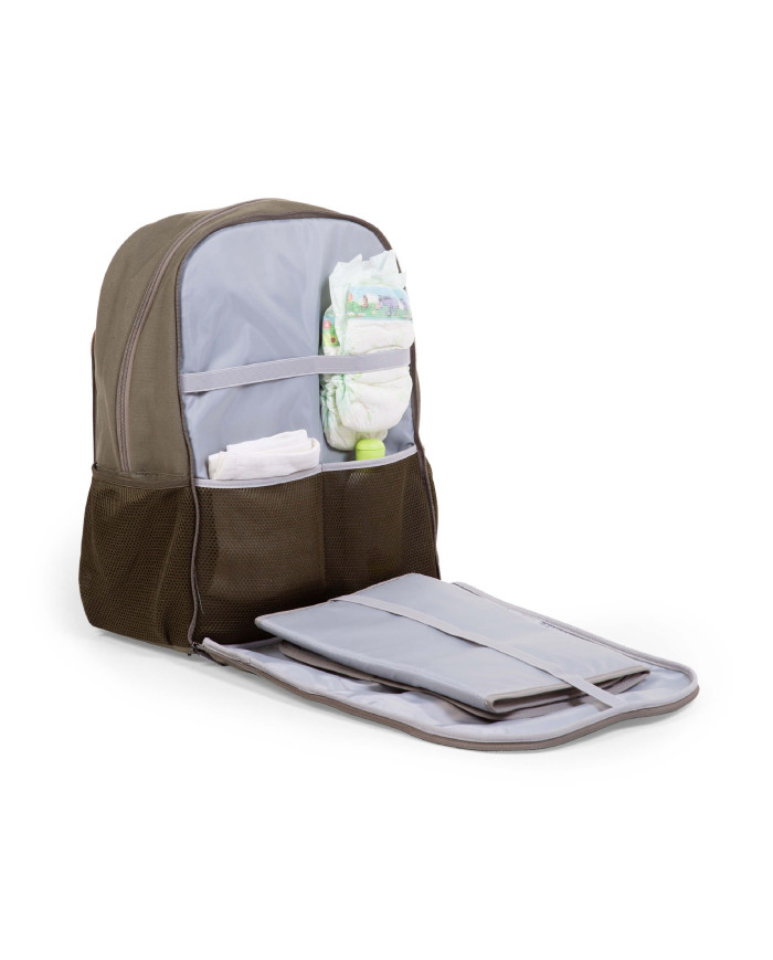 CHILDHOME TĖČIO REIKMENŲ KUPRINĖ DADDY BAG, CANVAS KHAKI - Image 4