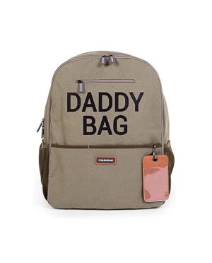 CHILDHOME TĖČIO REIKMENŲ KUPRINĖ DADDY BAG, CANVAS KHAKI