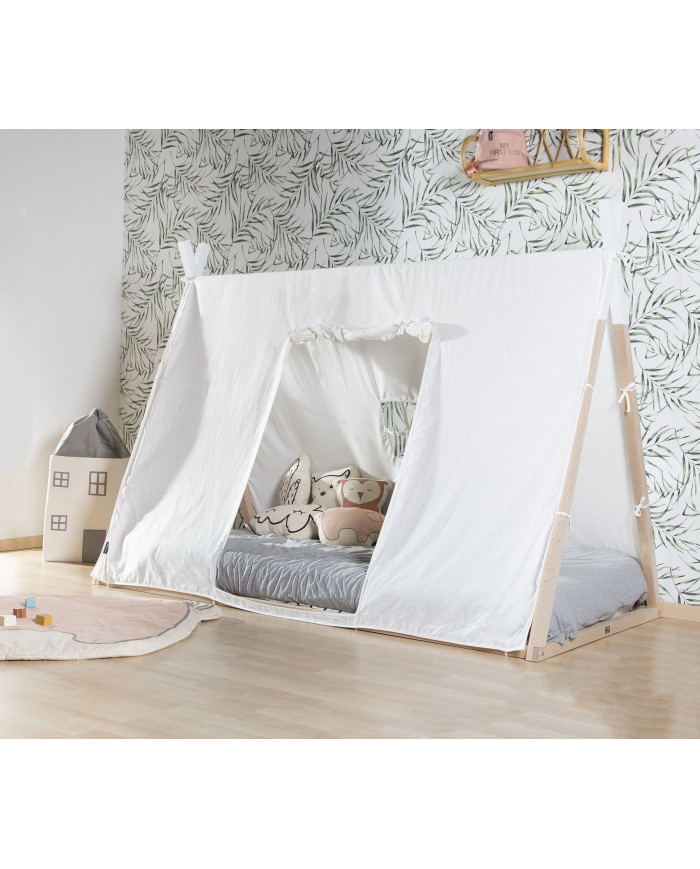 CHILDHOME TIPI LOVOS UŽDANGALAS, 90X200 CM, BALTAS - Image 2