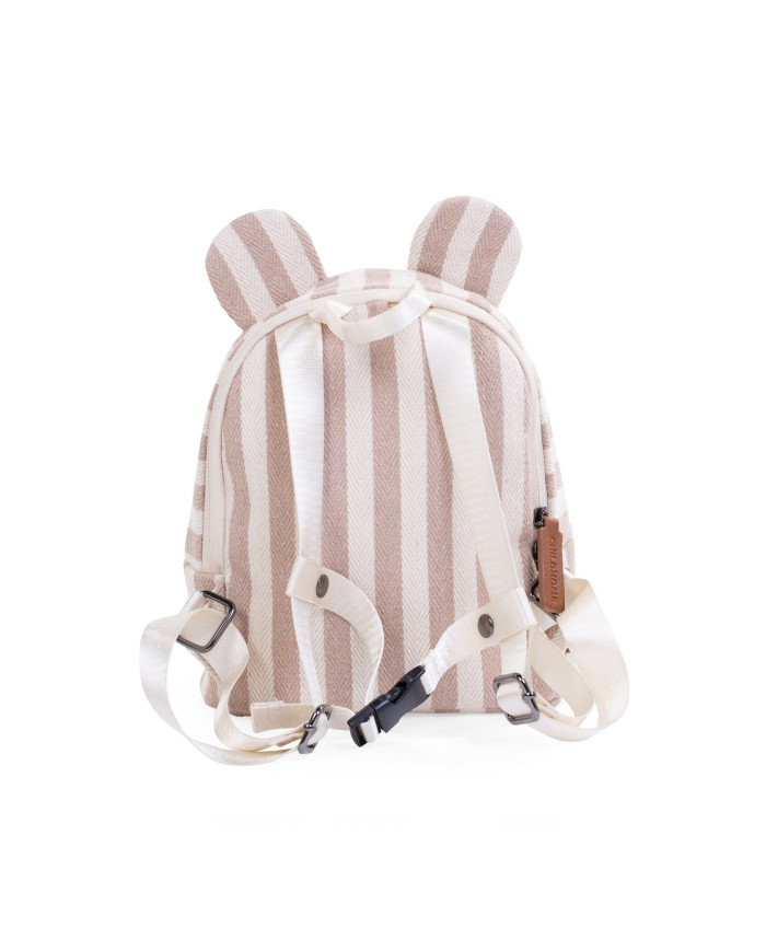 CHILDHOME VAIKIŠKA KUPRINĖ MY FIRST BAG, STRIPES NUDE/TERRACOTTA - Image 2