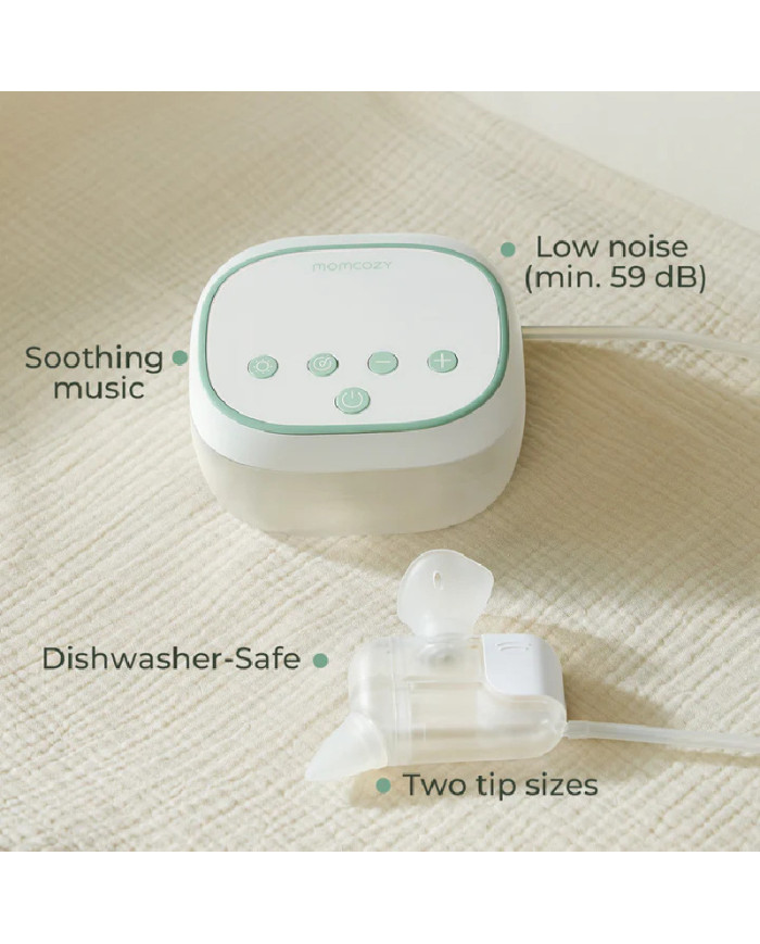 MOMCOZY BREEZYCLEAR PRO™ ELEKTRINIS NOSIES ASPIRATORIUS KŪDIKIAMS - Image 4
