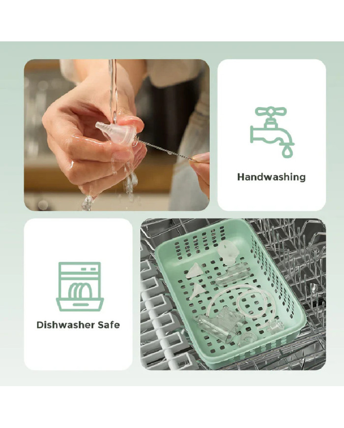 MOMCOZY BREEZYCLEAR PRO™ ELEKTRINIS NOSIES ASPIRATORIUS KŪDIKIAMS - Image 7