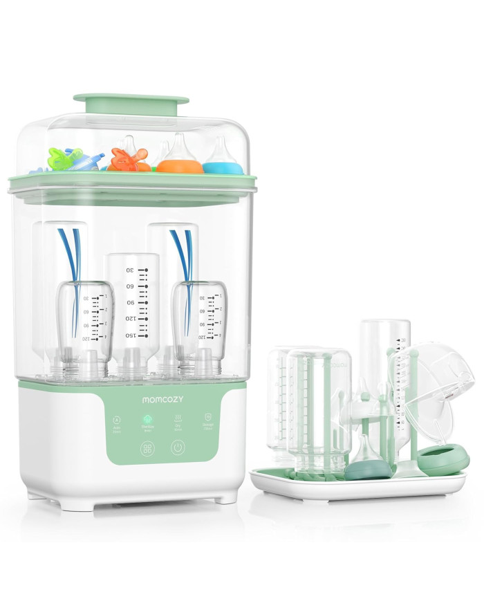 MOMCOZY BS04 4-IN-1 BUTELIUKŲ STERILIZATORIUS SU DŽIOVYKLE