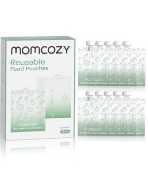 MOMCOZY DAUGKARTINIAI KŪDIKIŲ MAISTO MAIŠELIAI, 150 ML, 10 VNT.