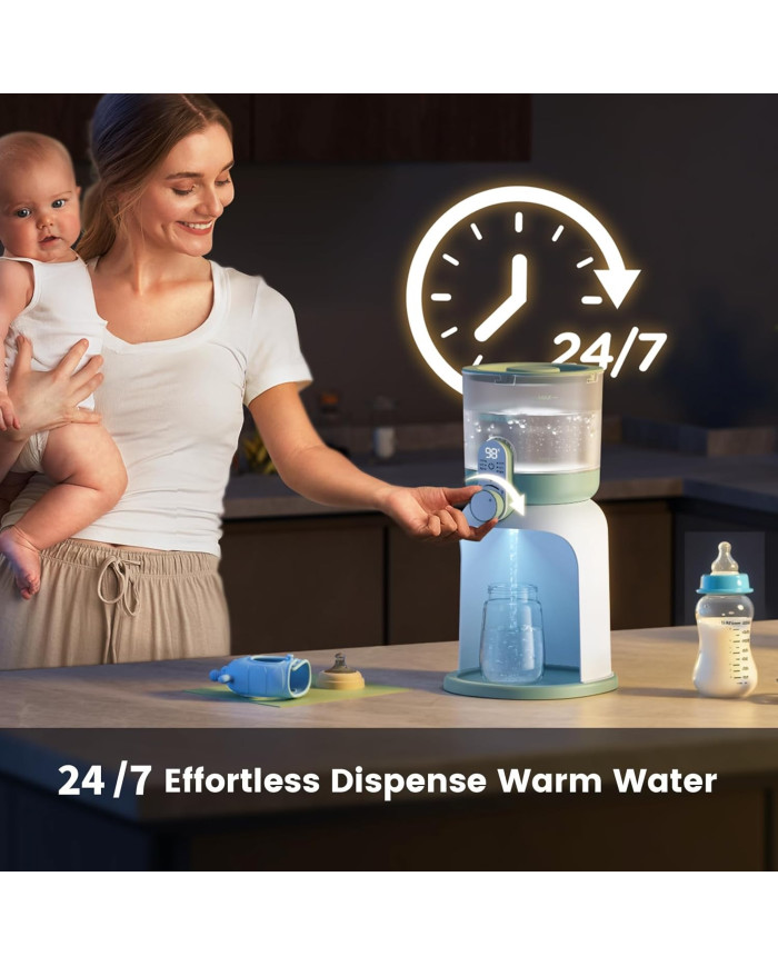 MOMCOZY DUAL LIGHTS VANDENS ŠILDYTUVAS NAKTINIAMS MAITINIMAMS - Image 8
