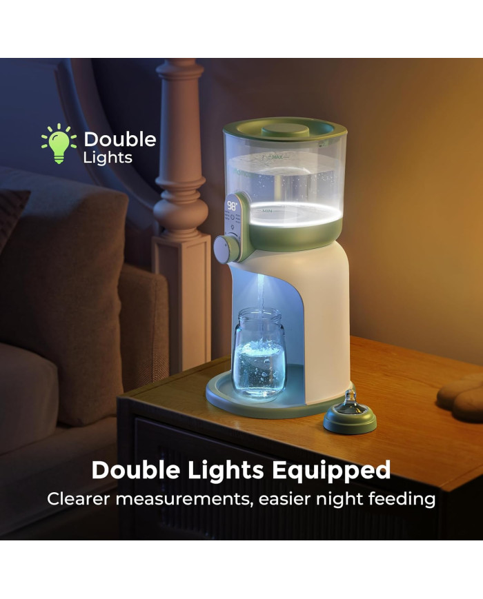 MOMCOZY DUAL LIGHTS VANDENS ŠILDYTUVAS NAKTINIAMS MAITINIMAMS - Image 9