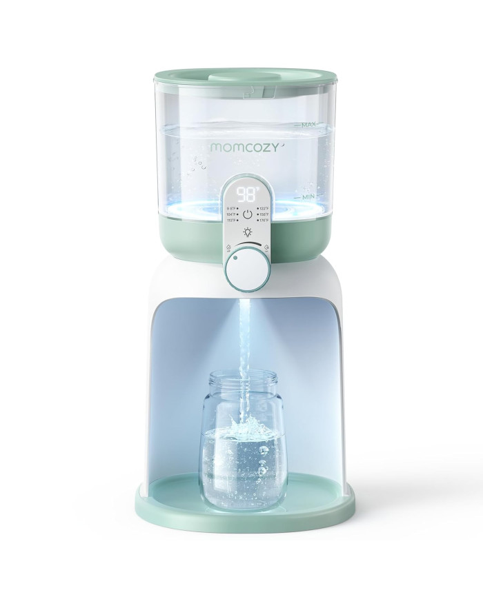 MOMCOZY DUAL LIGHTS VANDENS ŠILDYTUVAS NAKTINIAMS MAITINIMAMS