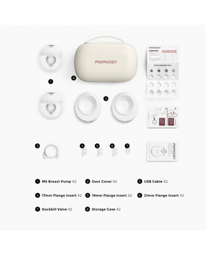 MOMCOZY DVIGUBAS NEŠIOJAMAS BELAIDIS PIENTRAUKIS M5 - Image 3