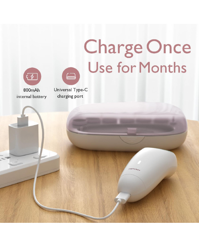 MOMCOZY ELEKTRINĖ KŪDIKIŲ IR VAIKŲ DILDĖ, ROŽINĖ - Image 4