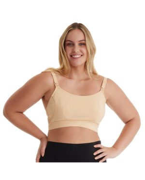 MOMCOZY ELEKTRINIO PIENTRAUKIO LAISVŲ RANKŲ LIEMENĖLĖ, 2XL DYDIS, KŪNO SPALVOS YN08