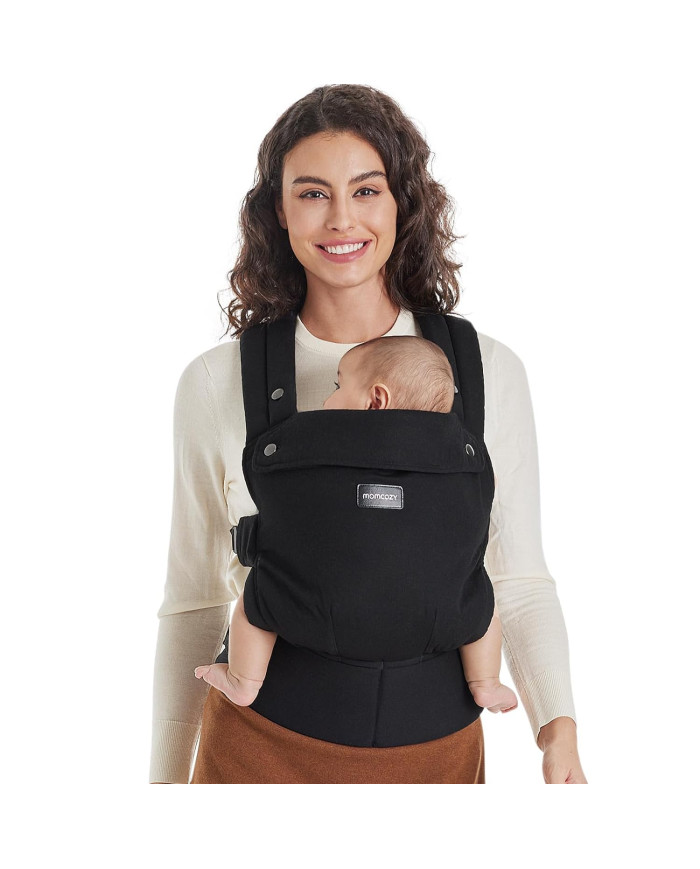 MOMCOZY ERGONOMINĖ KŪDIKIŲ NEŠIOKLĖ, JUODA - Image 2