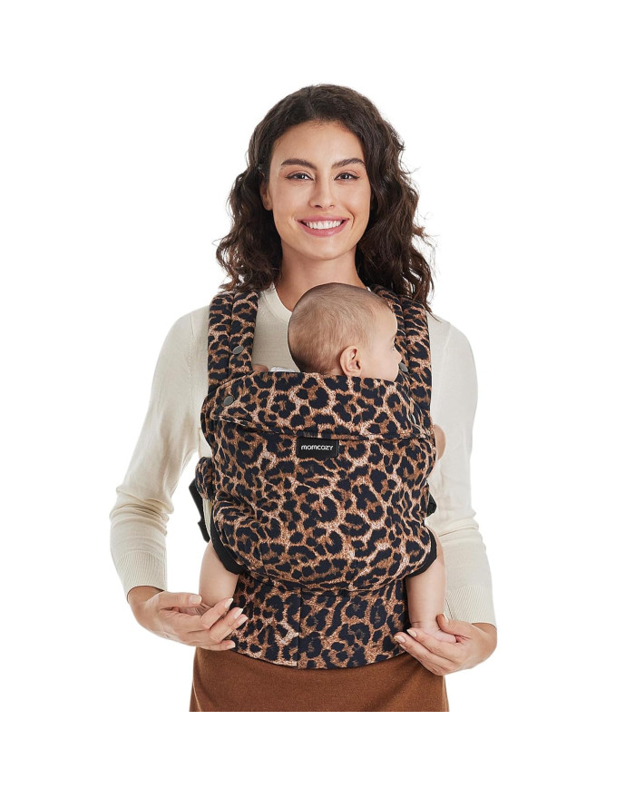 MOMCOZY ERGONOMINĖ KŪDIKIŲ NEŠIOKLĖ, LEOPARD - Image 2
