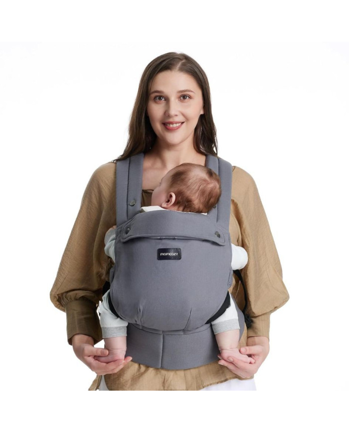 MOMCOZY ERGONOMINĖ KŪDIKIŲ NEŠIOKLĖ, PILKA - Image 2