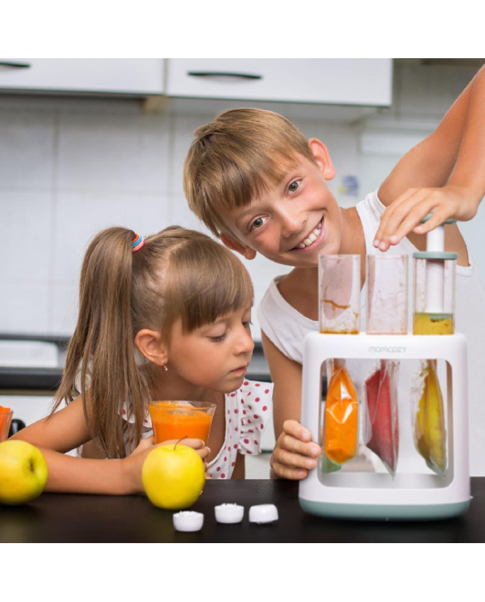 MOMCOZY KŪDIKIŲ MAISTO MAIŠELIŲ UŽPILDYMO TYRELĖMIS ĮRENGINYS - Image 4