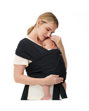 MOMCOZY KŪDIKIŲ VAIKJUOSTĖ-NEŠIOKLĖ, JUODA