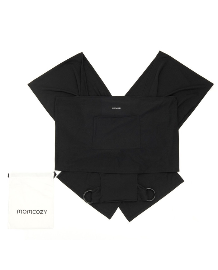 MOMCOZY KŪDIKIŲ VAIKJUOSTĖ-NEŠIOKLĖ, JUODA - Image 5