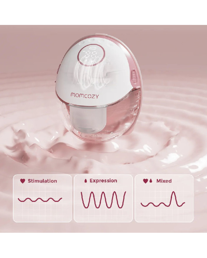 MOMCOZY NEŠIOJAMAS BELAIDIS PIENTRAUKIS M6, RAUSVAS - Image 4