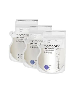 MOMCOZY PIENO LAIKYMO MAIŠELIAI SU SNAPELIU, 120 VNT.