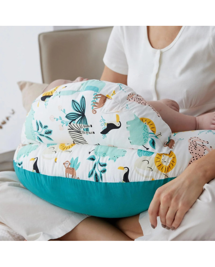 MOMCOZY PRISITAIKANTI MAITINIMO PAGALVĖ, SAFARI ANIMALS - Image 8