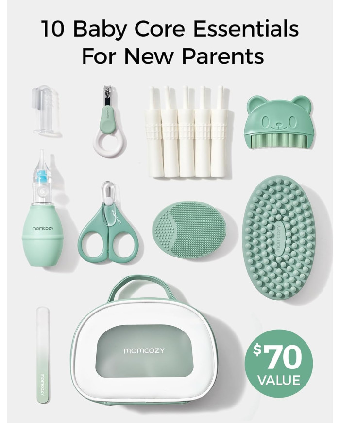 MOMCOZY RINKINYS KŪDIKIŲ PRIEŽIŪRAI, 10 PRIEDŲ - Image 2