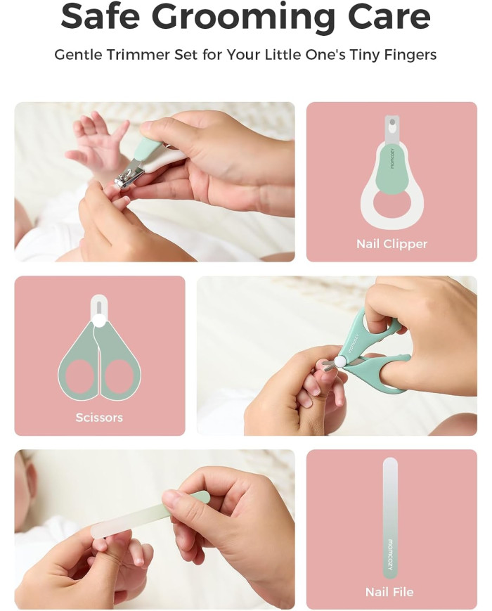 MOMCOZY RINKINYS KŪDIKIŲ PRIEŽIŪRAI, 10 PRIEDŲ - Image 5