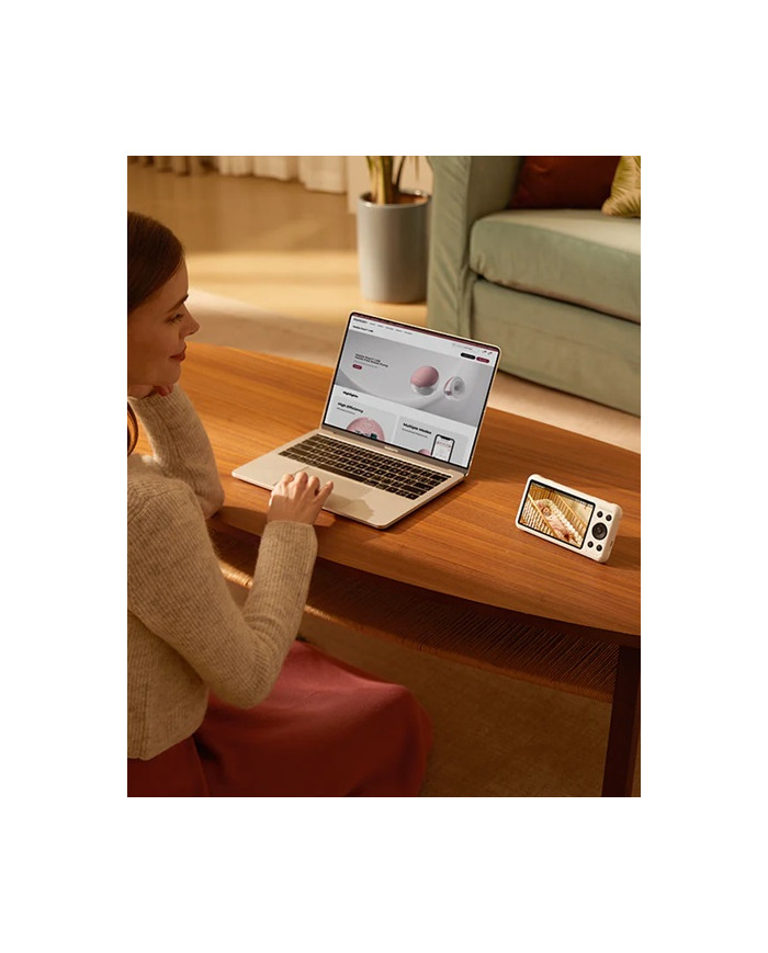 MOMCOZY SMART 5.0 COLIŲ VIDEO AUKLĖ BM04 SU WIFI FUNKCIJA - Image 2