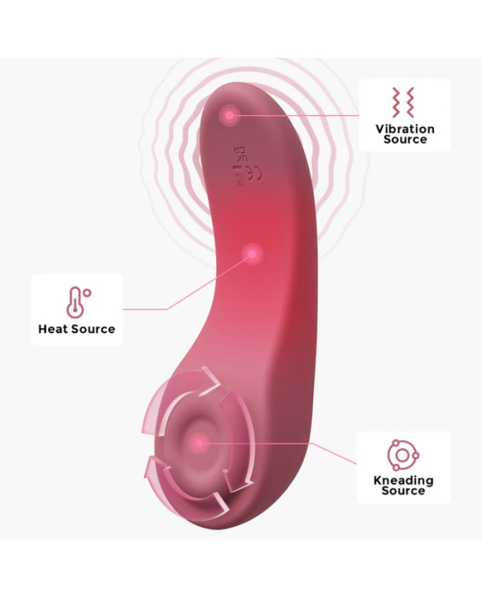 MOMCOZY UNIVERSALUS MASAŽUOKLIS SU SHIATSU KAMUOLIUKAIS 3IN1 - Image 4