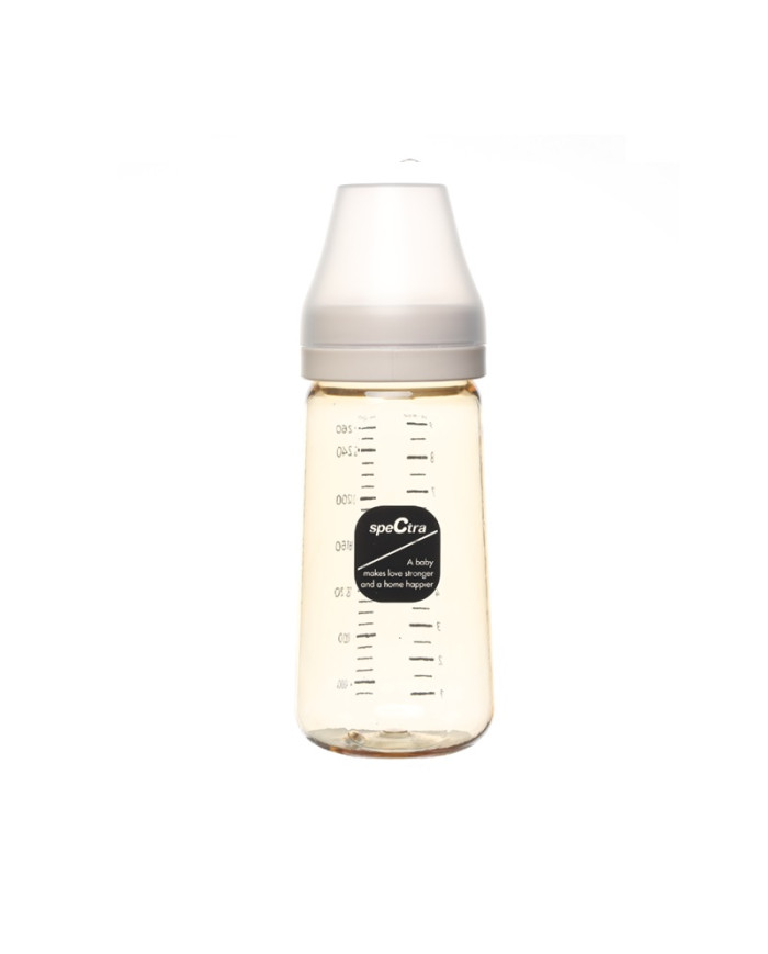 SPECTRA PPSU BUTELIUKAS, 260 ML, SU S DYDŽIO ŽINDUKU, CREAM VANILLA - Image 2
