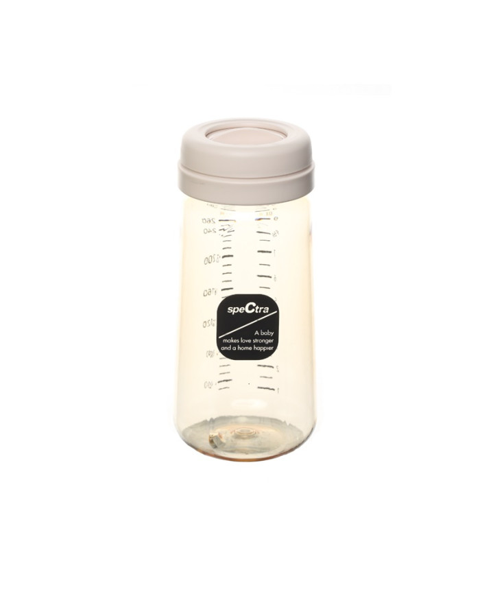 SPECTRA PPSU BUTELIUKAS, 260 ML, SU S DYDŽIO ŽINDUKU, CREAM VANILLA - Image 3
