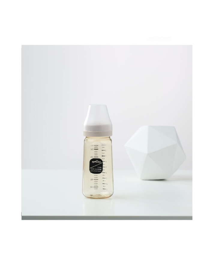 SPECTRA PPSU BUTELIUKAS, 260 ML, SU S DYDŽIO ŽINDUKU, CREAM VANILLA - Image 5