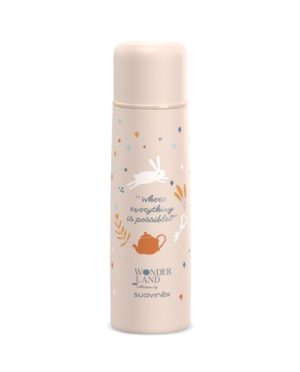 SUAVINEX NERŪDIJANČIO PLIENO TERMO GERTUVĖ, 500 ML – WONDERLAND PINK