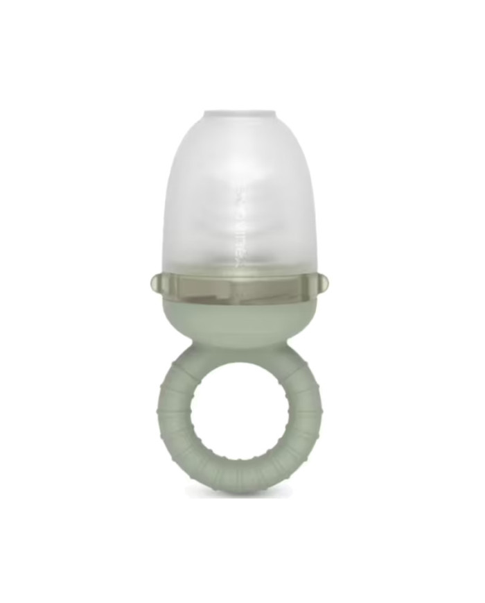SUAVINEX SILIKONINIS KŪDIKIŲ MAITINTUVAS, NUO 6 MĖN., GREEN