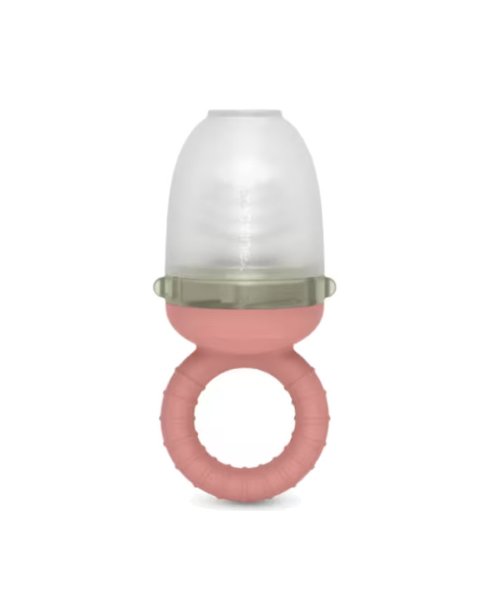 SUAVINEX SILIKONINIS KŪDIKIŲ MAITINTUVAS, NUO 6 MĖN., ROSE