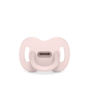 SUAVINEX SIMETRINIS FIZIOLOGINIS SILIKONINIS ČIULPTUKAS SX PRO, 6-18 MĖN., ESSENCE ROSE