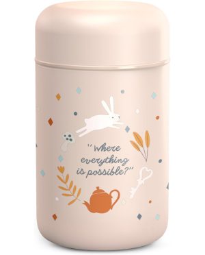 SUAVINEX TERMO MAISTO INDELIS WONDERLAND, 400 ML, PINK