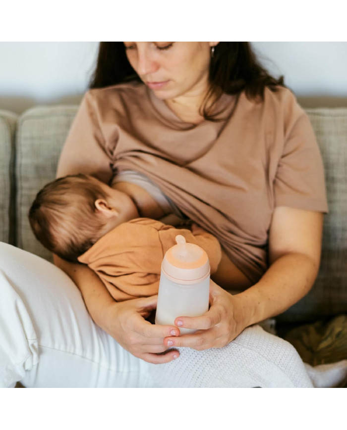 SUAVINEX ZERO ZERO ANTI-COLIC BUTELIUKAS SU LĖTOS SROVĖS ŽINDUKU, 180ML, NUO +0 MĖN., MEDIUM - Image 3