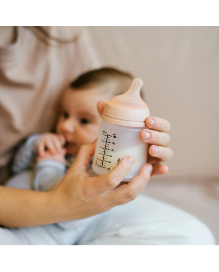 SUAVINEX ZERO ZERO ANTI-COLIC BUTELIUKAS SU LĖTOS SROVĖS ŽINDUKU, 180ML, NUO +0 MĖN., MEDIUM - Image 5