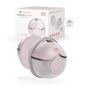 KINDERKRAFT viengubas nešiojamas elektrinis pientraukis MAMAFLOW, pink, KEMAFL00PNK0000