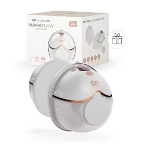 KINDERKRAFT viengubas nešiojamas elektrinis pientraukis MAMAFLOW, golden, KEMAFL00GLD0000