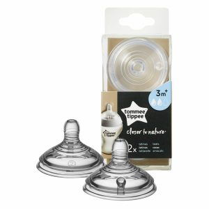 TOMMEE TIPPEE Natural Start žindukas vidutinės srovės EASI-VENT, su sterilizavimo funkcija 2vnt., 42112253