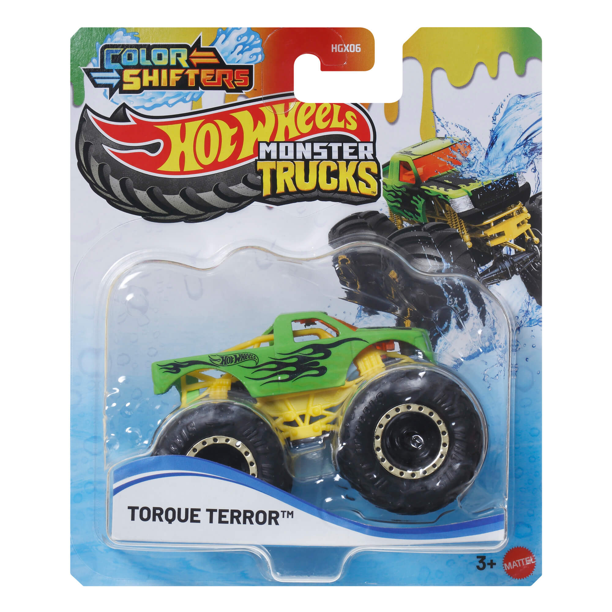 HOT WHEELS MONSTER TRUCKS džipas – Pakeisk spalvą! (HGX06) - Image 3