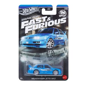 HOT WHEELS automodeliukai iš filmo Greiti ir įsiutę  (HNR88)