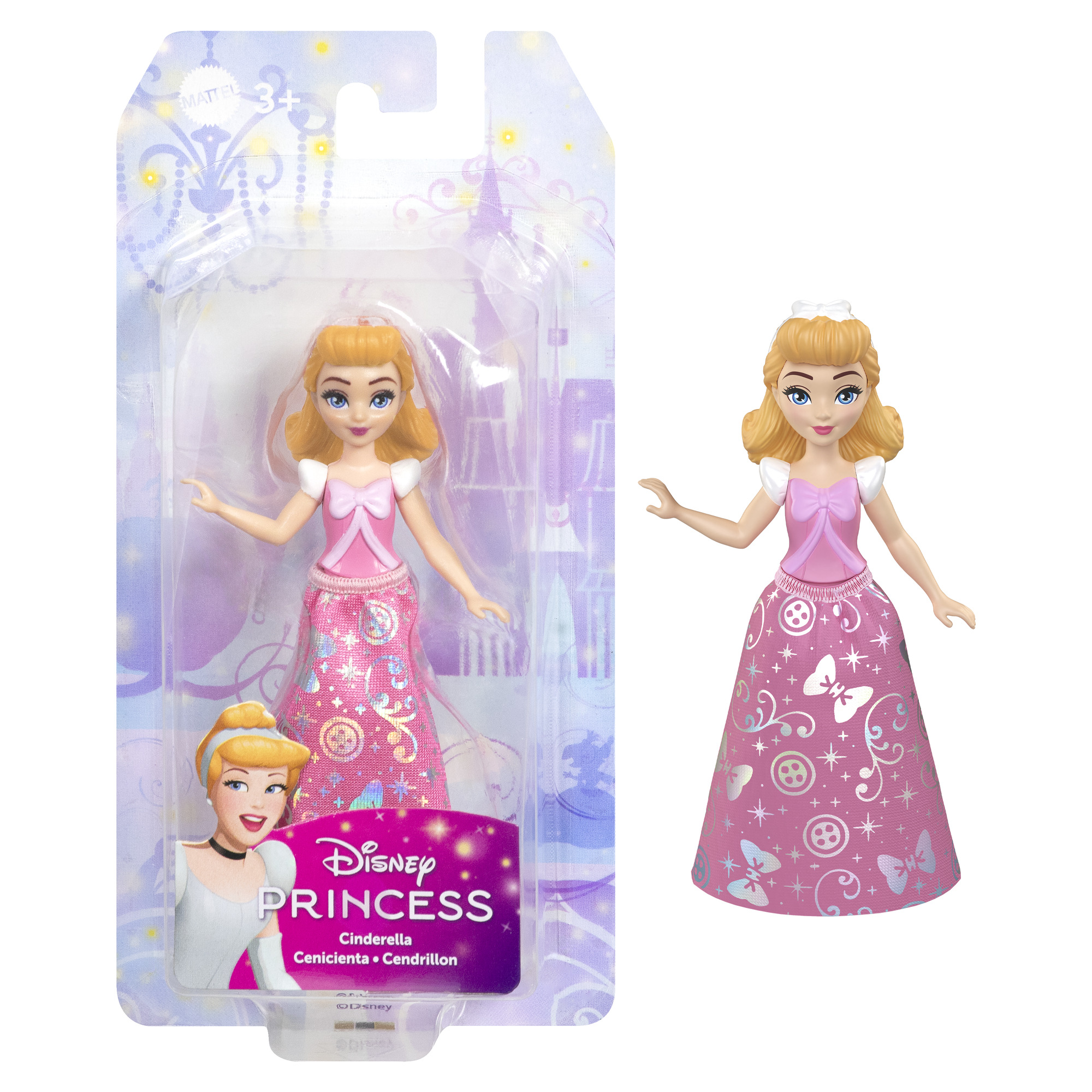 DISNEY PRINCESS mini lėlytė (HPL55) - Image 3