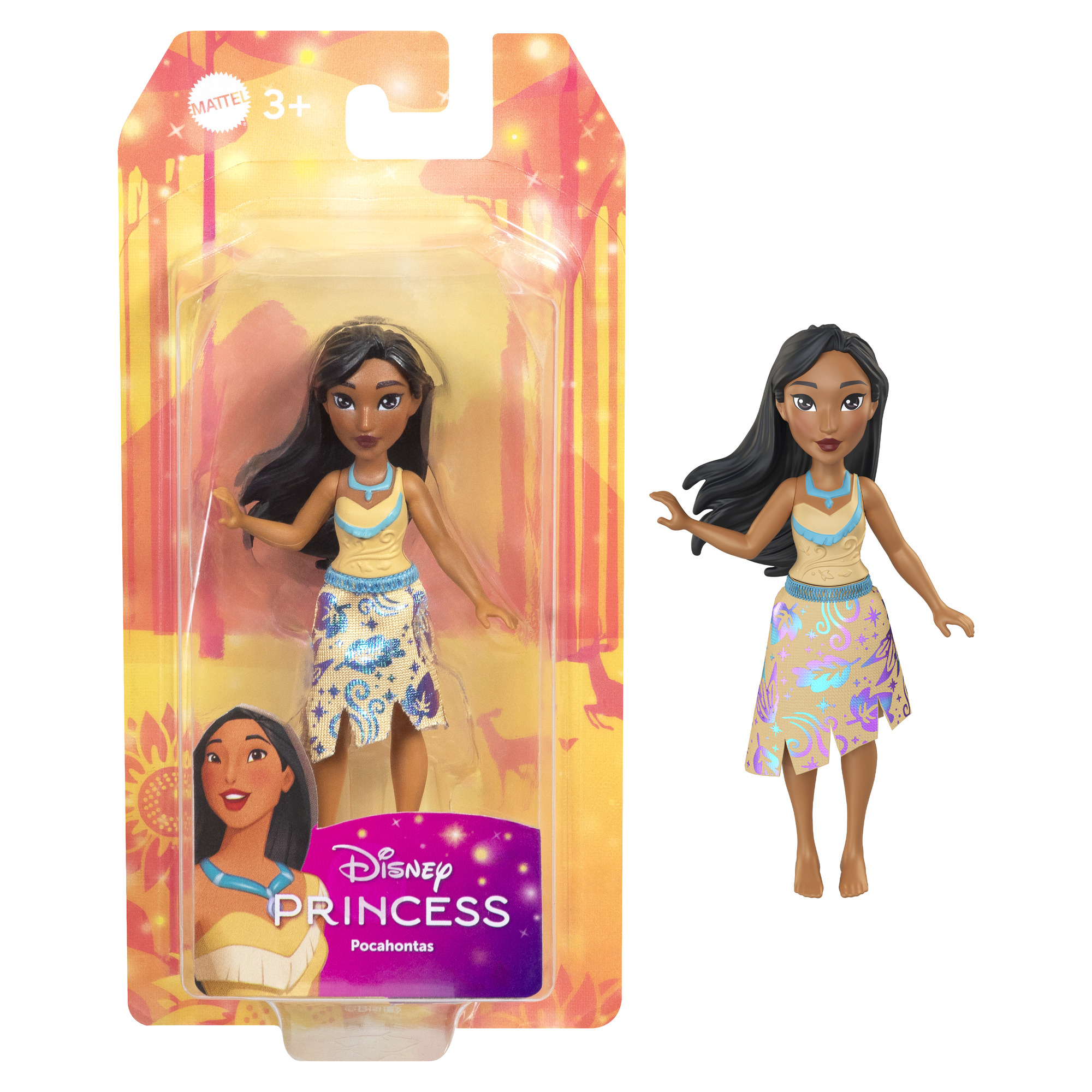 DISNEY PRINCESS mini lėlytė (HPL55) - Image 4