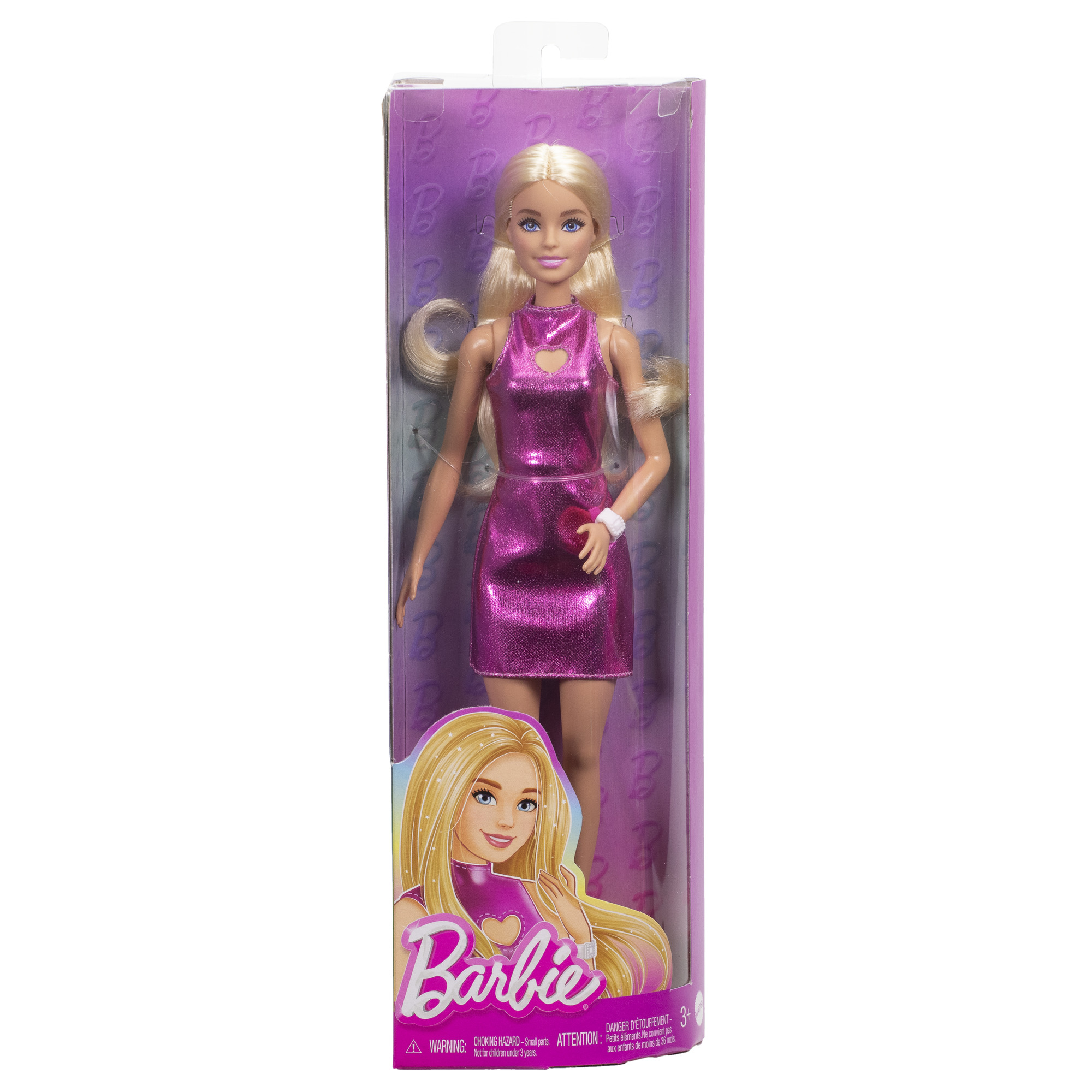 BARBIE madistė blizgančia rožine suknele (HYT88) - Image 6