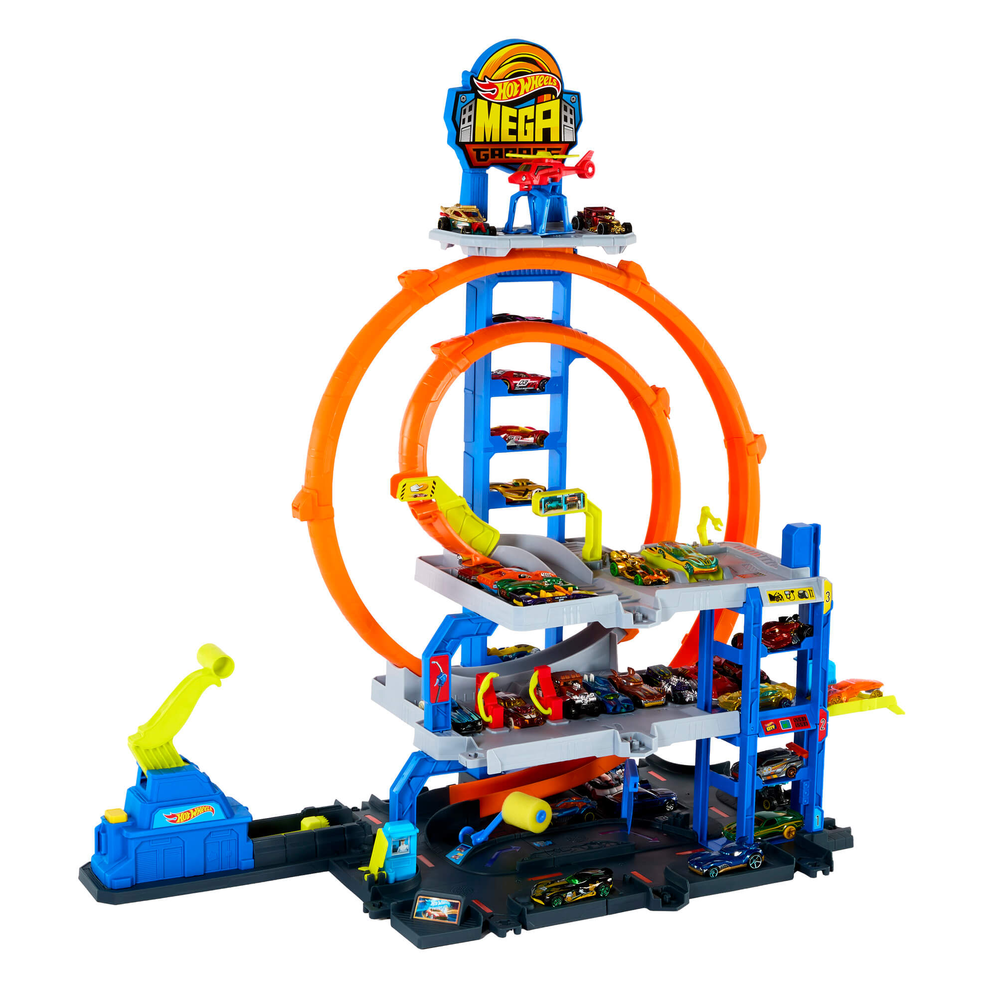 HOT WHEELS rinkinys – Mega garažas su kilpomis (JBM74) - Image 2